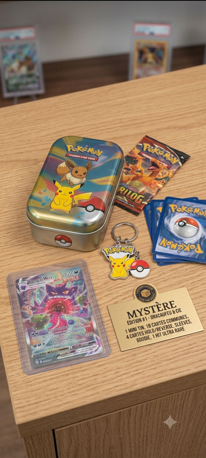Box pokémon mystère